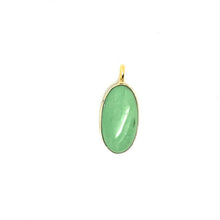 pendentif  Chrysoprase : l'or vert et tendre