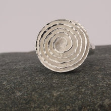 Bague Argent Massif 925 Spiralée - Bijou Inaltérable Design Minimaliste