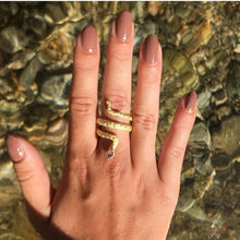 la bague serpent , une bague énigmatique, design Princesses d'argent, Atelier Jaïpur