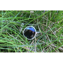 bague argent avec pierre talisman