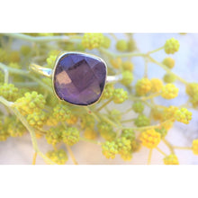 bague argent avec pierres naturelles, un must have