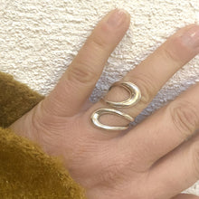 bague argent intemporelle ajustable