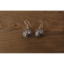 Boucles d'oreilles  ajourées