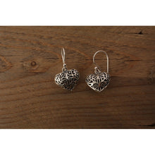 Boucles d'oreilles  ajourées