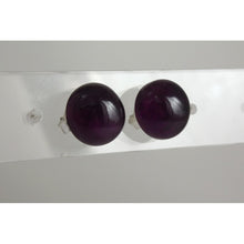 Boucles d'oreilles argent 925e et pierre semi-précieuse