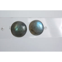 Boucles d'oreilles argent 925e et pierre semi-précieuse