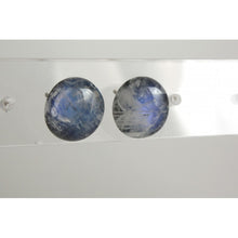 Boucles d'oreilles argent 925e et pierre semi-précieuse