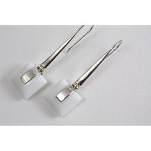 Boucles d'oreilles argent 925e pendantes longues