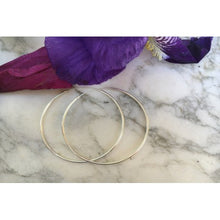 boucles d'oreilles créoles 50mm argent grande taille
