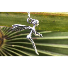 boucles d'oreilles fée clochette argent