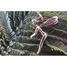 boucles d'oreilles fée clochette argent