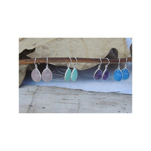 boucles d'oreilles pierres naturelles