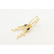 boucles d'oreilles serpent , des créoles originales