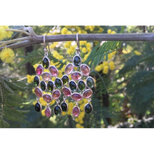 boucles d'oreilles tourmalines, des boucles royales