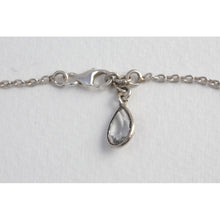 Bracelet chaine argent 925e et pierre semi précieuse