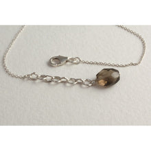 Bracelet chaine argent 925e et pierres semi précieuses