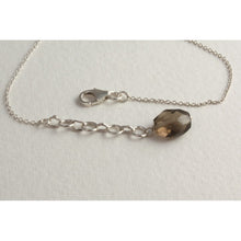 Bracelet chaine argent 925e et pierres semi précieuses