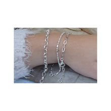 bracelet maille argent, indispensable pour les charms