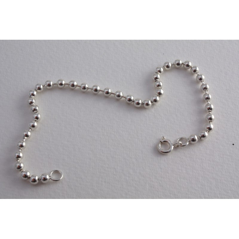 Bracelet perles argent 925e