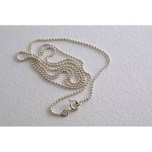 Chaine boules argent 925em