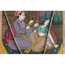 chaîne dorée longue avec mini boules