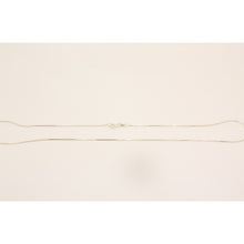 chaîne fine brillante argent