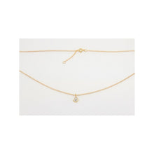 collier argent avec diamant