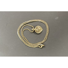 collier doré avec talisman au choix