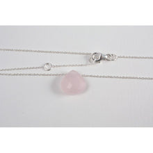 collier ras de cou  argent avec pierre