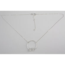 collier ras de cou  argent avec pierre