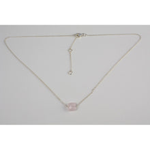 collier ras de cou  argent avec pierre