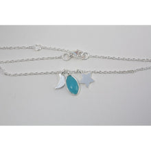 collier ras de cou  argent avec pierre