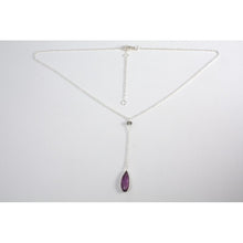 collier ras de cou  argent avec pierre