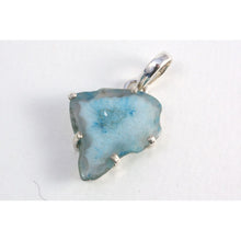 Pendentif agate émeraude et argent 925em