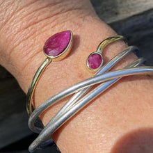 bracelet jonc triple en argent